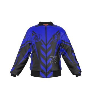 Mangadragon Adamant Blue Bomber Jacket