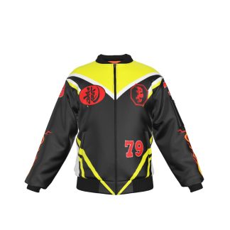Mangadragon Buster Flame Bomber Jacket