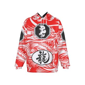 Mangadragon Ryu Raglan  Pullover Hoodie