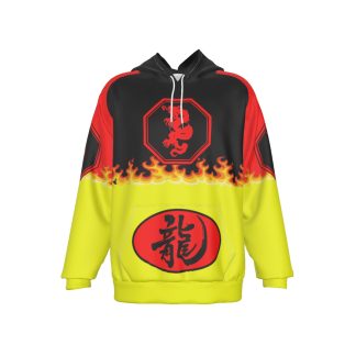 Mangadragon Flame Raglan Pullover Hoodie