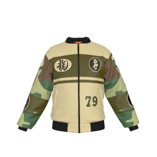 Mangadragon Camo Bomber Jacket