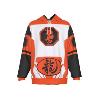 Mangadragon Vermillion Master Raglan Pullover Hoodie