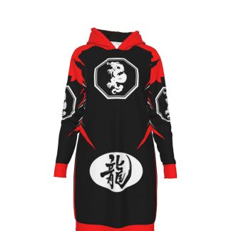 Mangadragon Saber Red MK I Hoodie Dress