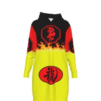 Mangadragon Flame Hoodie Dress