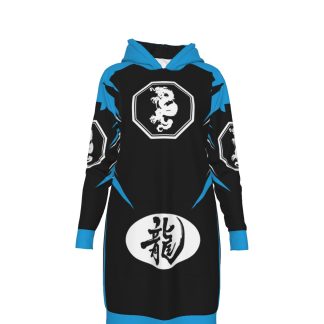 Mangadragon Saber Teal MK I Hoodie Dress