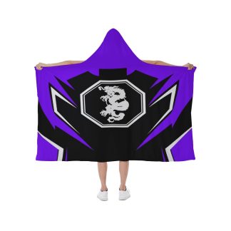 Mangadragon Saber Purple MK I Hooded Blanket