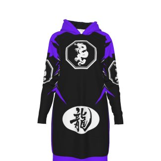 Mangadragon Saber Purple MK I Hoodie Dress
