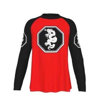Mangadragon Black and Red Long Sleeve