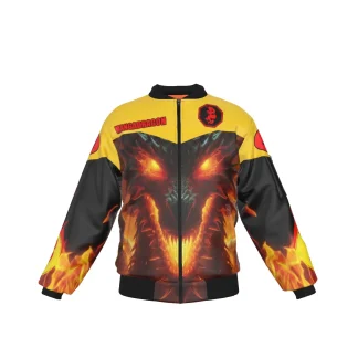 Mangadragon Moeru Ryuo Bomber Jacket