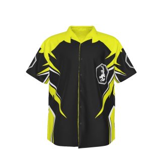 Mangadragon Saber Neon Yellow MK I Hawaiian Shirt