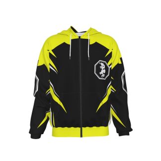 Mangadragon Saber Yellow MK I Zip Up Hoodie