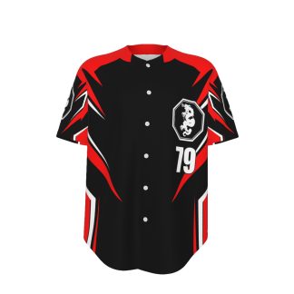 Mangadragon Saber Red MK I Baseball Jersey