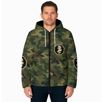 Mangadragon Camo Hooded Jacket